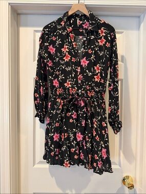 EUC Free People Lighten Up Mini Dress